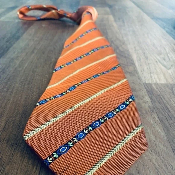 Faberge Woven Silk Striped Tie